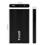 TooQ Caja Externa para Disco Duro 2.5" SATA III Aluminio USB 2.0 TQE-2510B hasta 4TB - Compatible con Windows, Mac, Linux